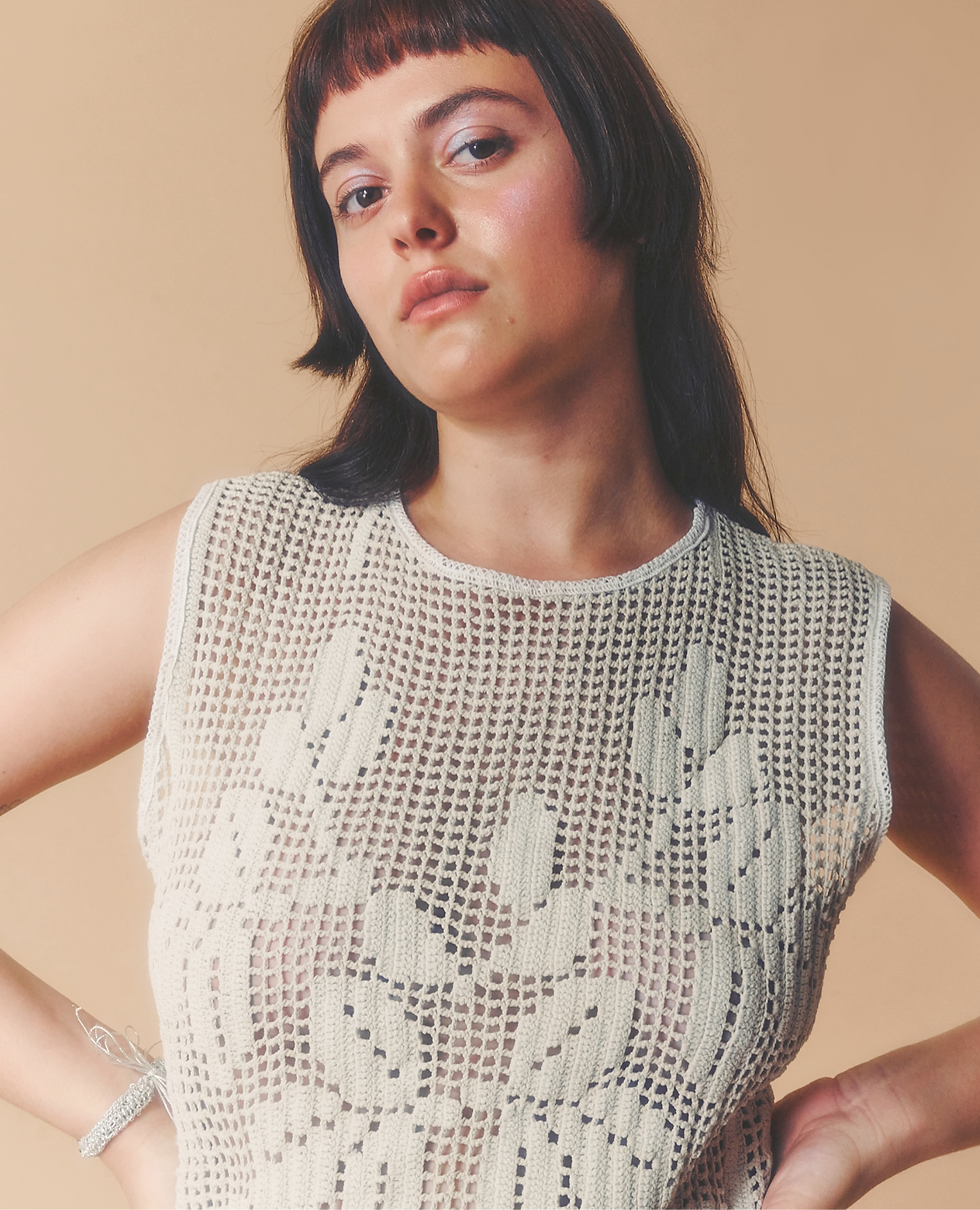 Thumbnail: Crochet fit vest