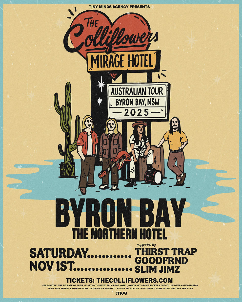 'Mirage Hotel' EP Tour - Byron Bay Show