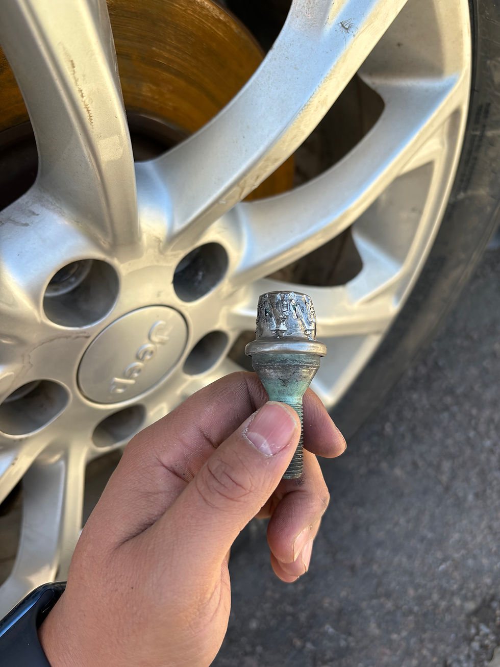 Stripped Lug Nut Removal