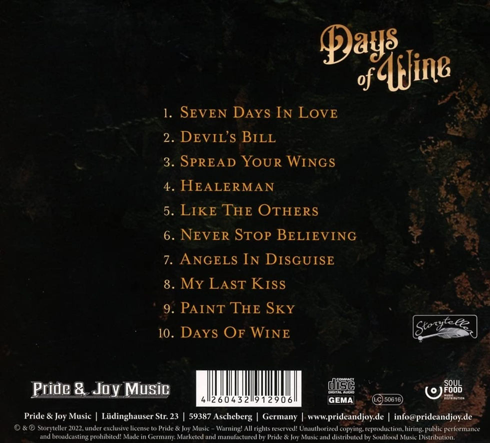 Thumbnail: Days Of Wine - Days Of Wine
