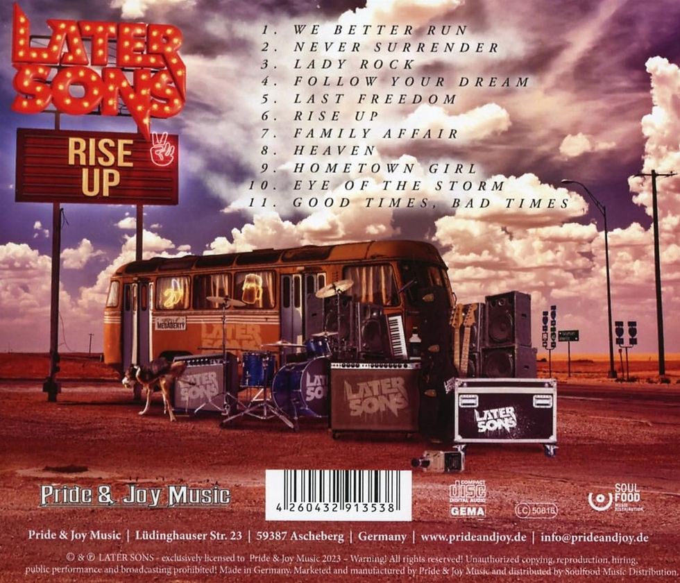 Thumbnail: Later Sons - Rise Up