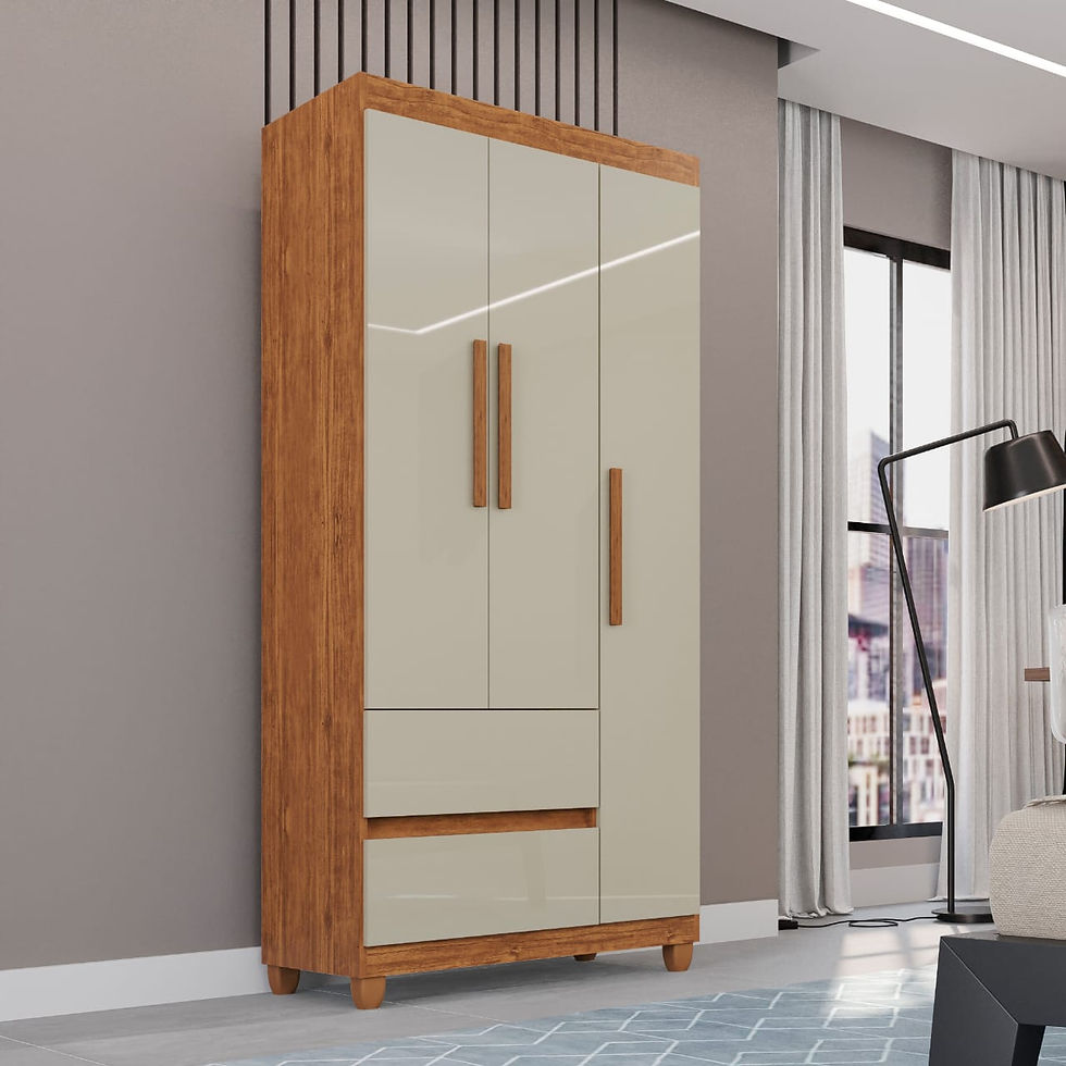 Roupeiro Dubai 3 PORTAS