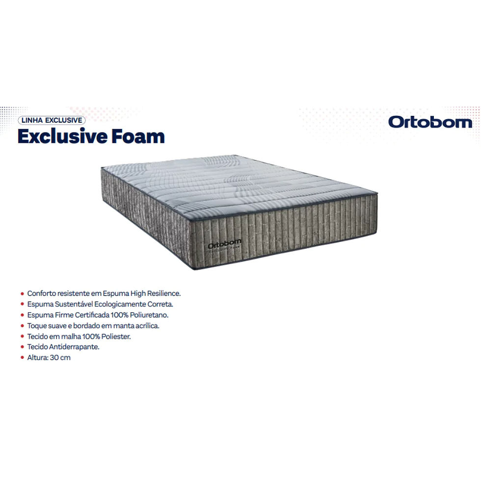 Colchao Exlusive Foam