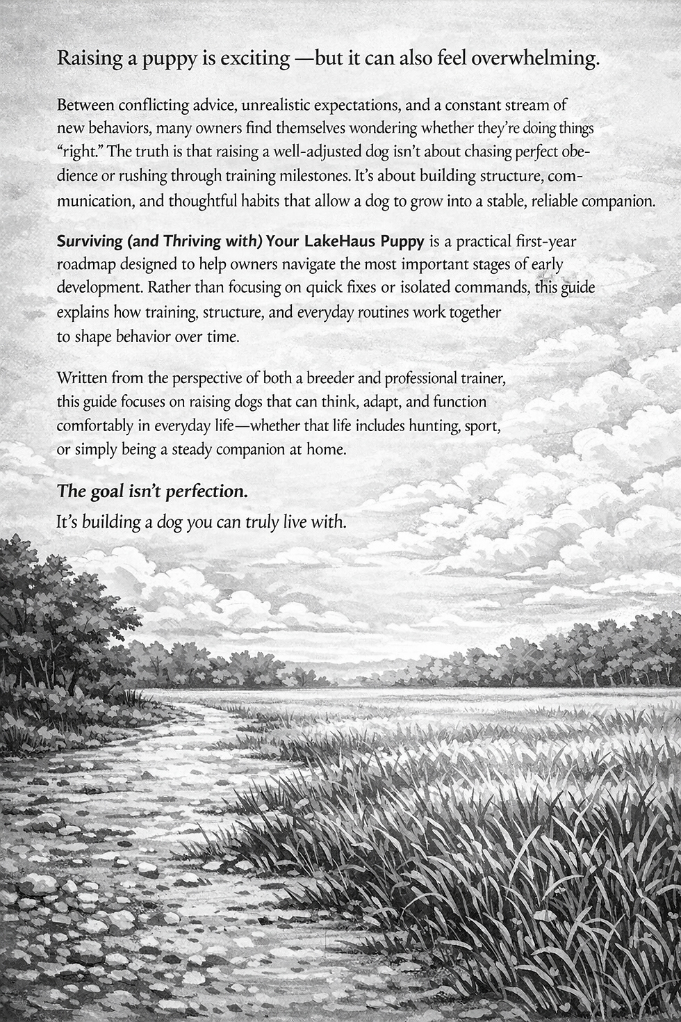 Thumbnail: Surviving (and Thriving With) Your LakeHaus Puppy - E-Book Digital Download