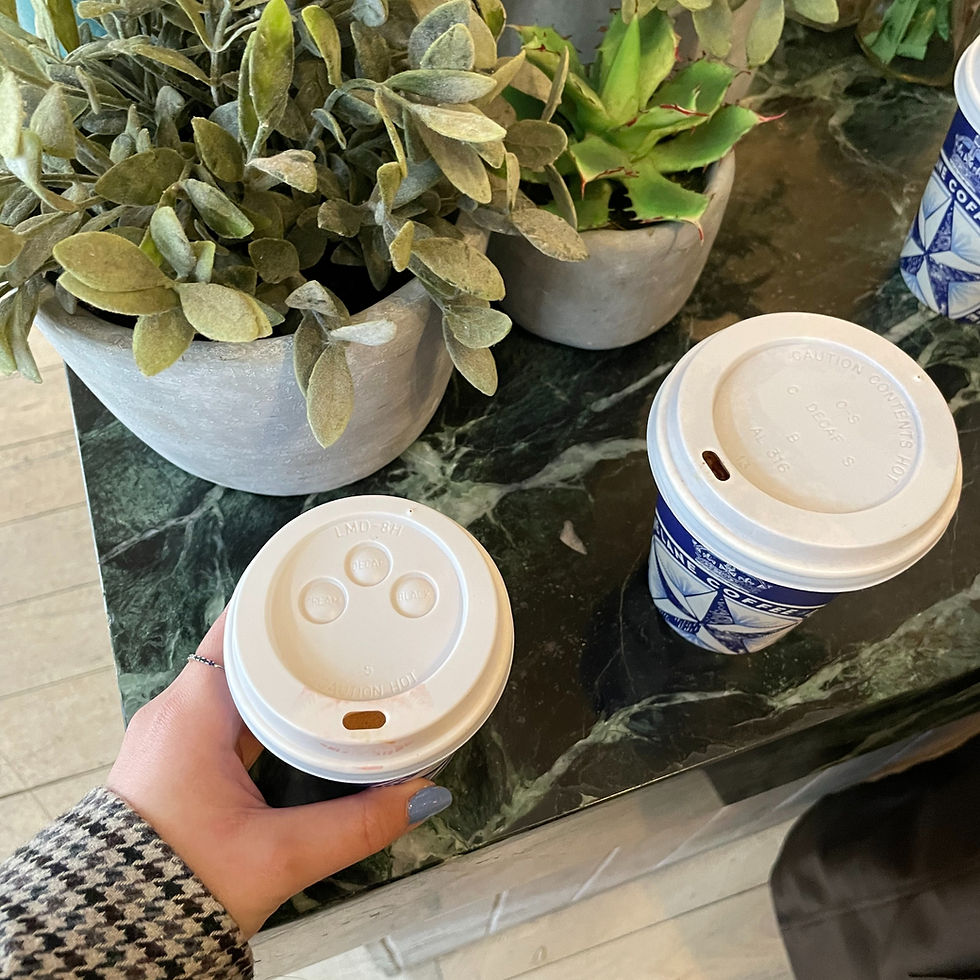 best coffee shop in manhattan - bluestone lane coffee in bowery