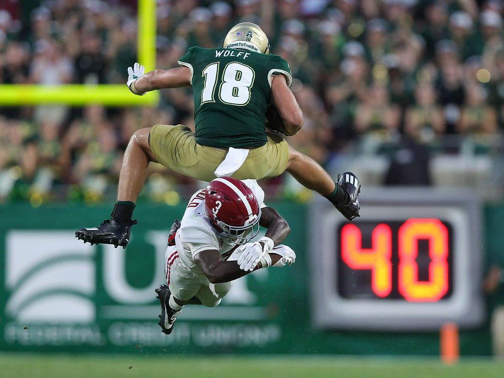South Florida vs Alabama Raymond James