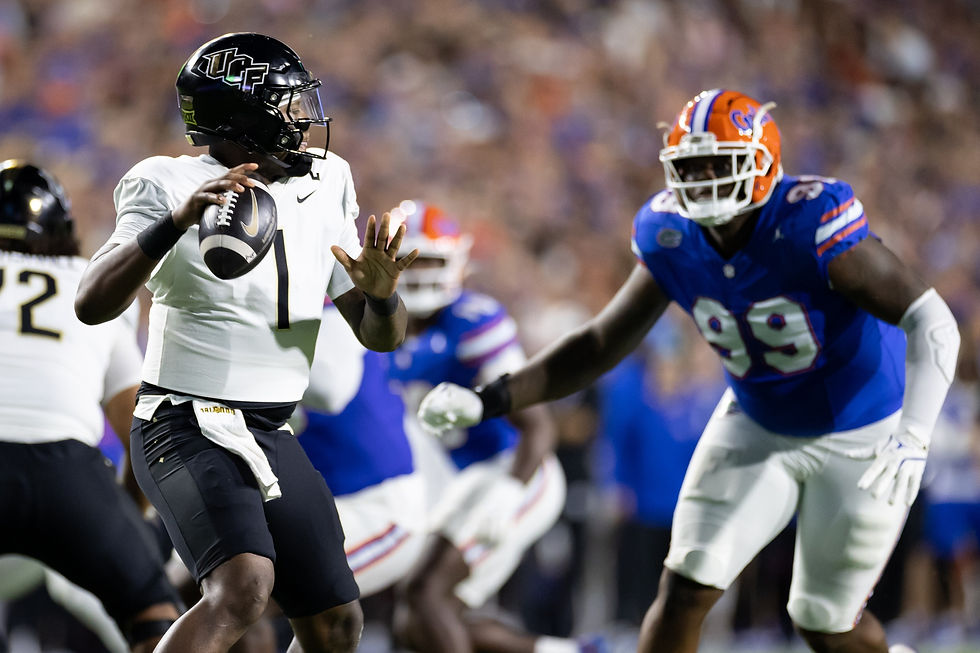 Knights player K.J. Pendleton