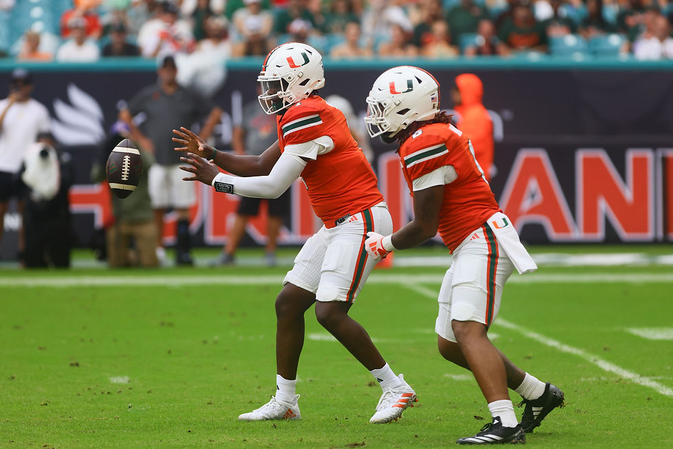 USF | Miami QB Cam Ward