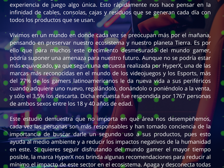 ARTÍCULO: Eco Gamers.