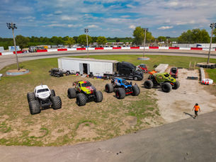 What It Takes to Set Up a Monster Truck Show