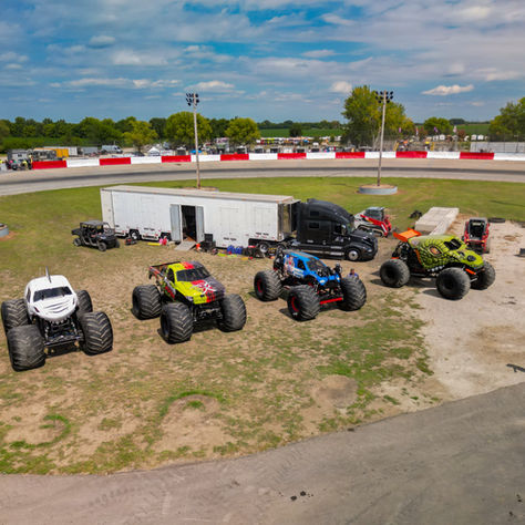 What It Takes to Set Up a Monster Truck Show