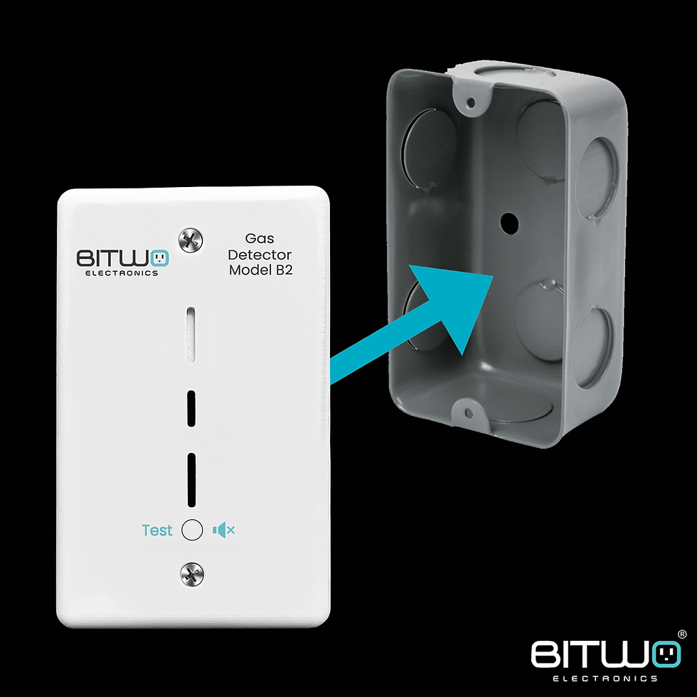 Miniatura: Detector De Gas Lp, Gas Natural  | Bitwo Modelo B2