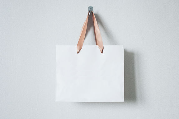 White Shopping Bag