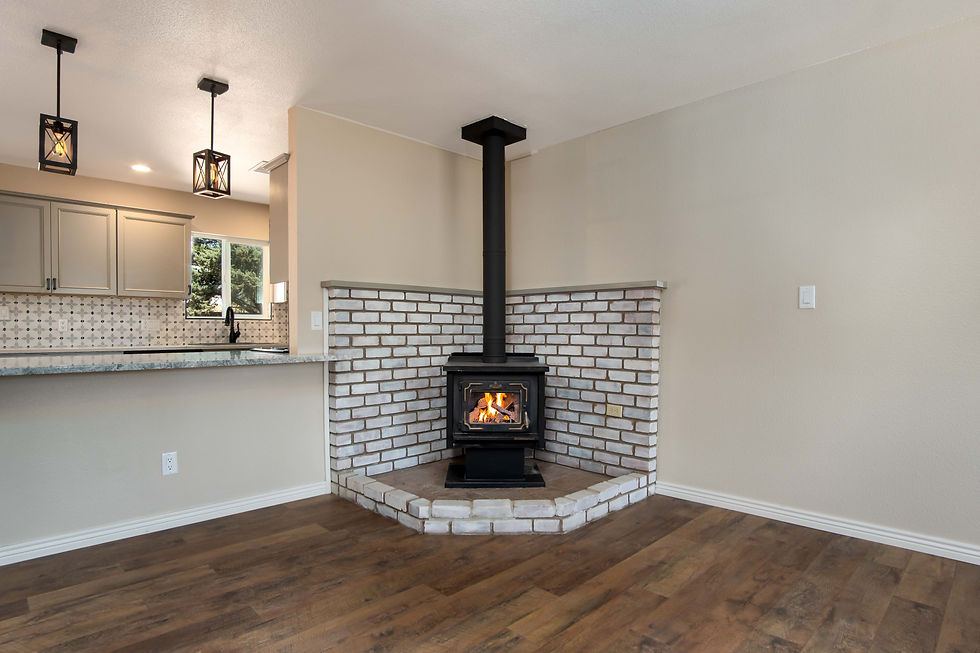 Fireplace in Living Room