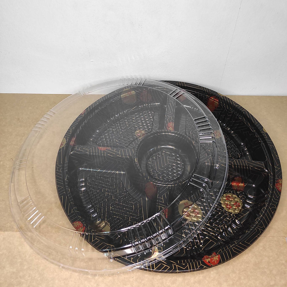 Thumbnail: Sushi Platter with Dome Lid (5 Division)