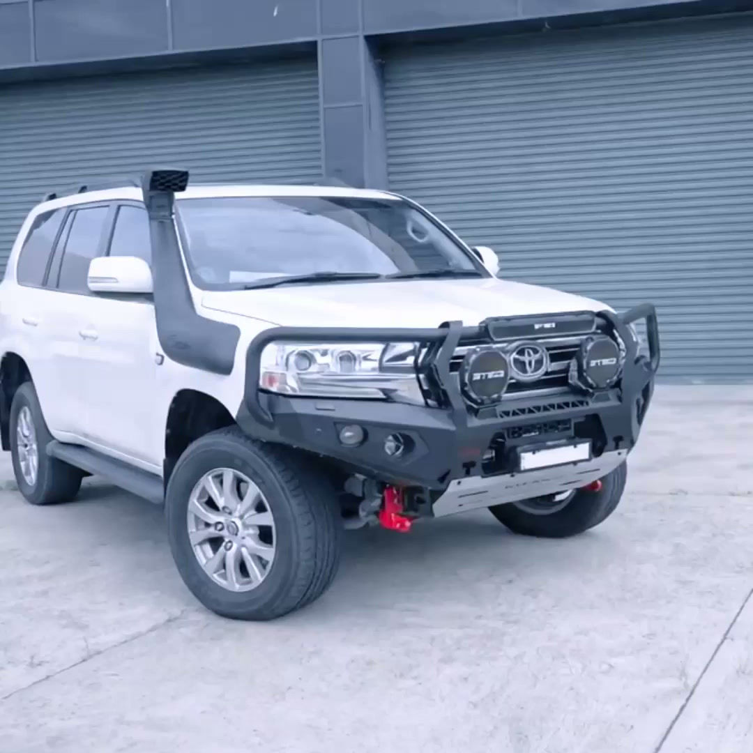 Rockarmor Gt Hoop Steel Bullbar - Toyota 200 07-15+