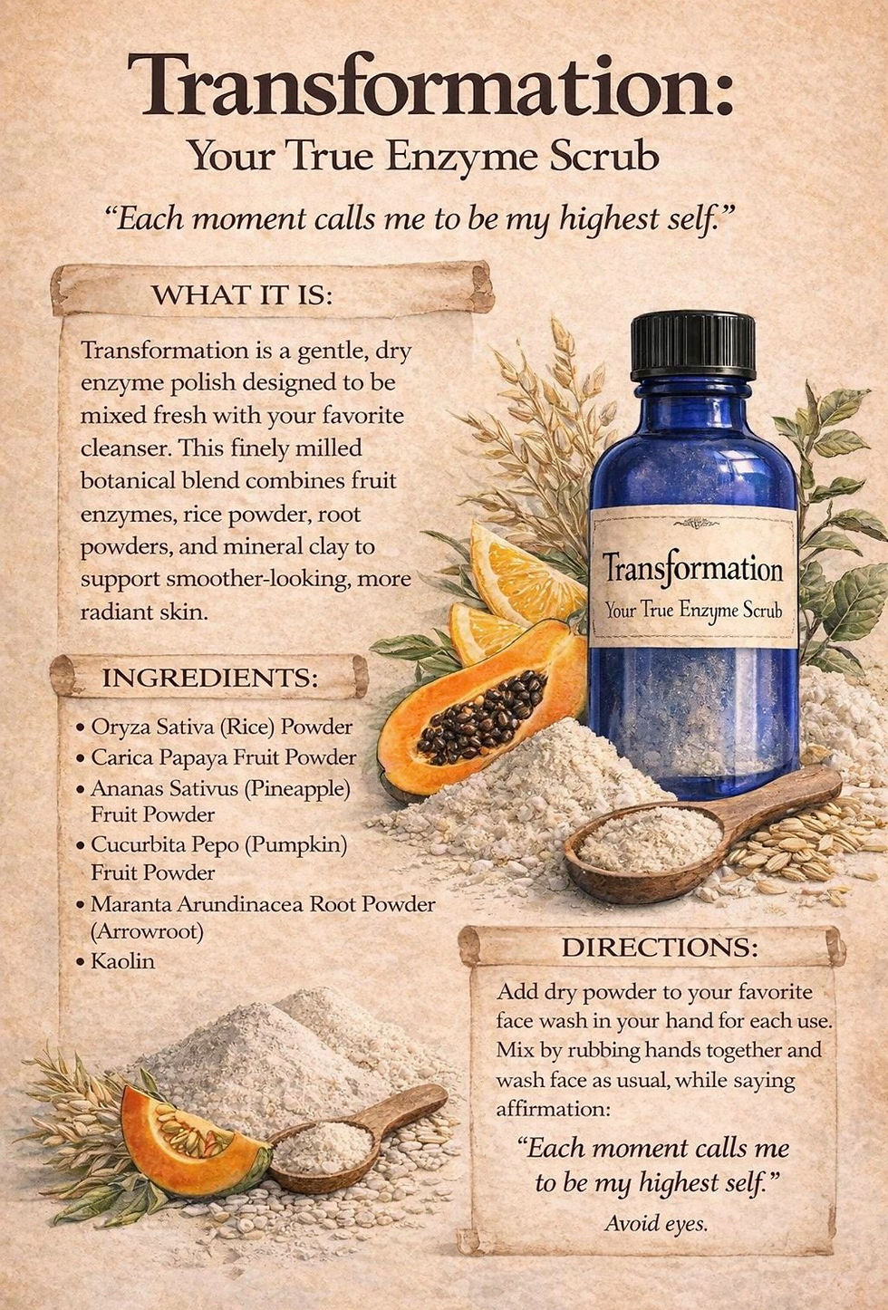 Thumbnail: Transformation – Your True Face Enzyme Scrub