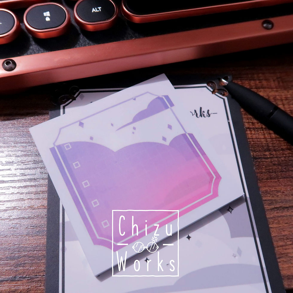 Thumbnail: Cloudy Days Sticky Notes
