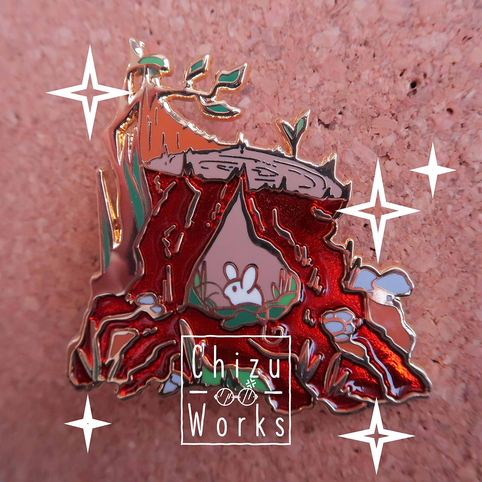 Thumbnail: Mouse l Rat Lunar Zodiac Enamel Pin