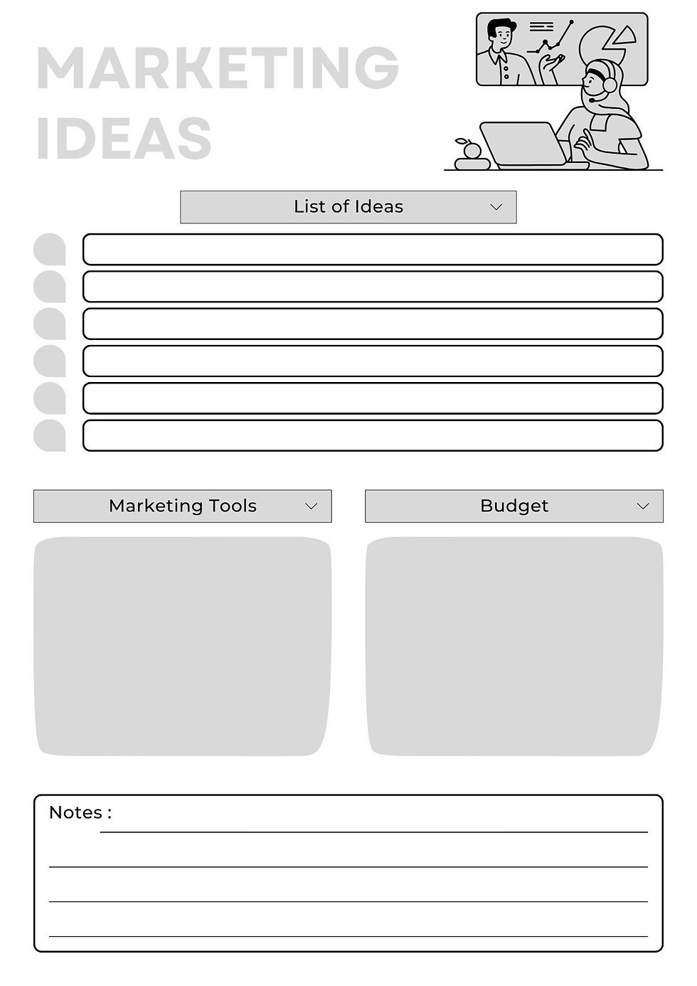 Thumbnail: Business Planner Inserts