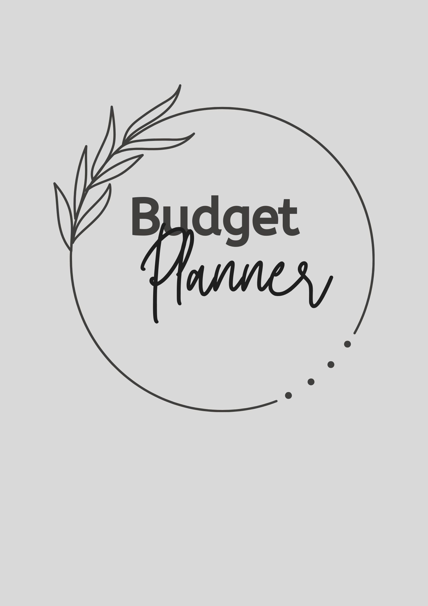 Digital Budget Planner