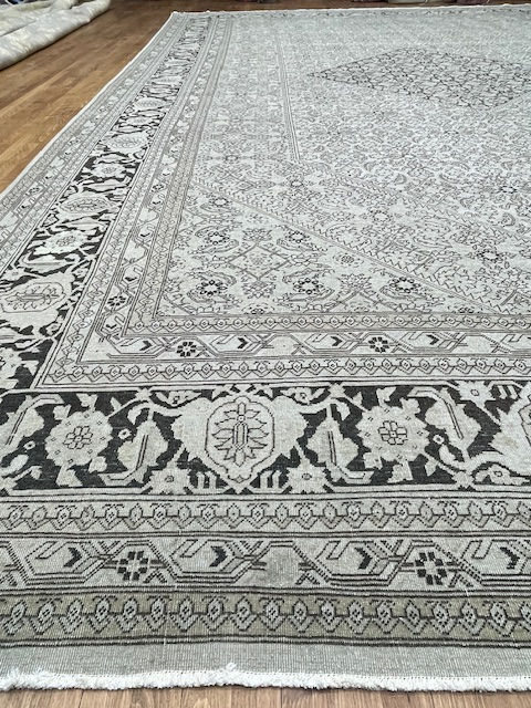 Thumbnail: Own a piece of history! Luxurious vintage 13x20 Persian Tabriz rug. Hand-knotted wool,exquisite artistry.Shop Persian Gallery