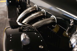 Exhaust Manifold on an old car