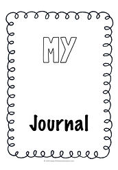 Preschool journal free printable