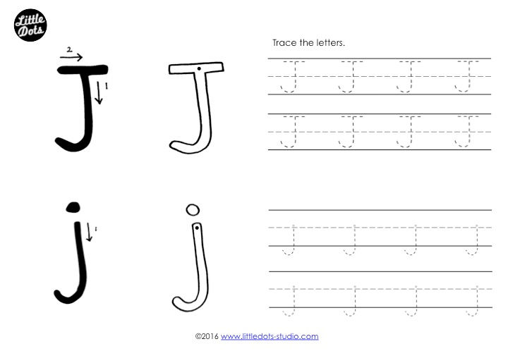 preschool letter j activities and worksheets