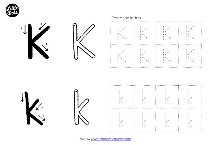 preschool letter k activities and worksheets