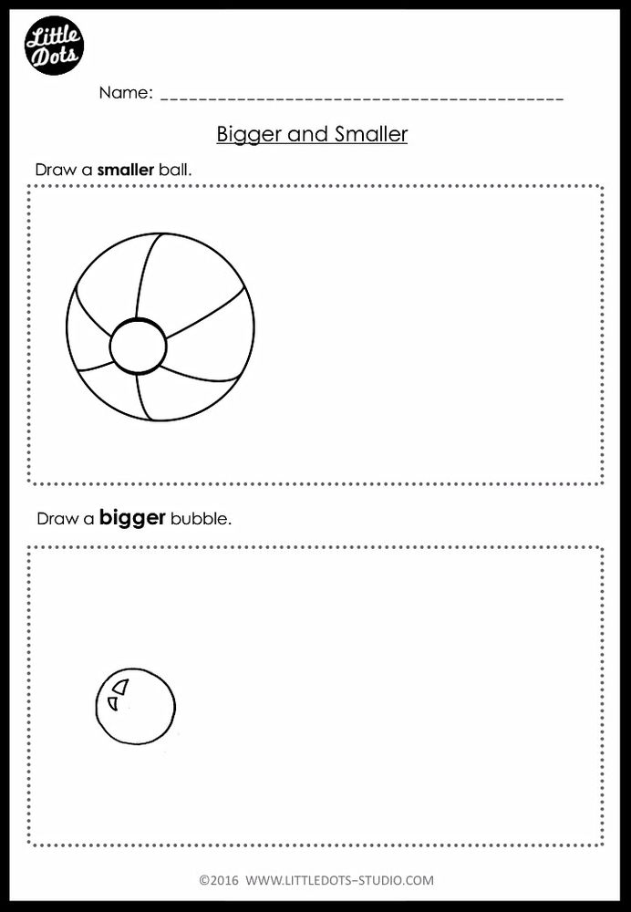 Pre-K Measurements Worksheets and Activities