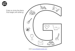 preschool letter g activities and worksheets