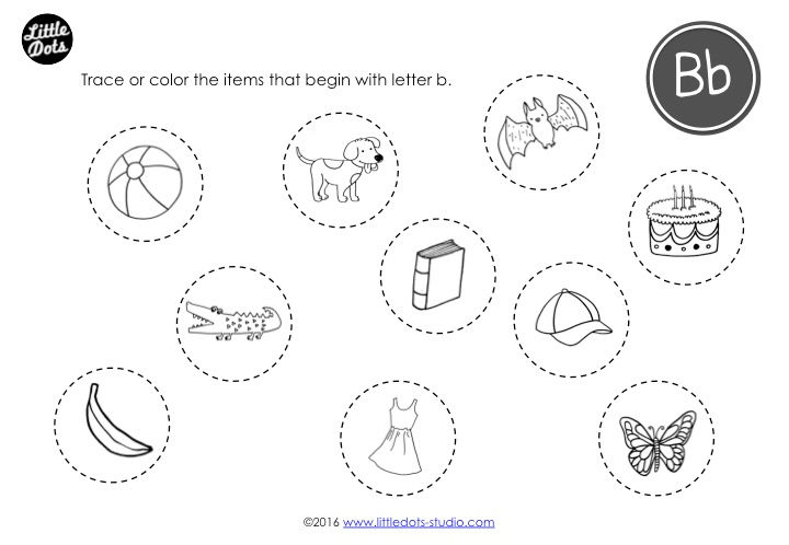 Preschool Letter B Activities and Worksheets