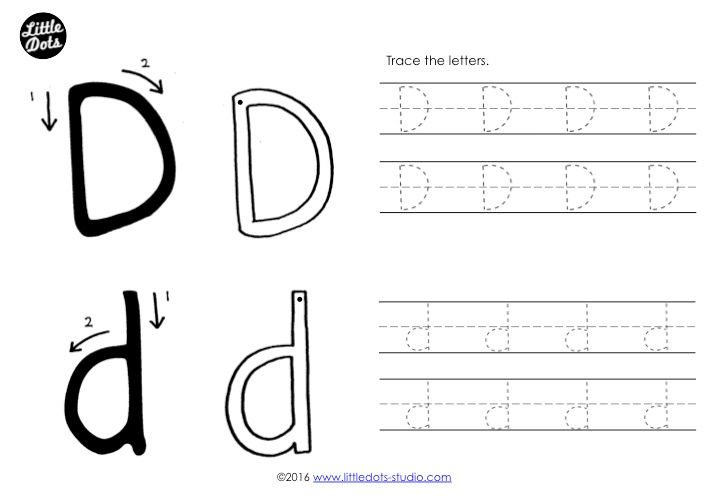 preschool letter d activities and worksheets