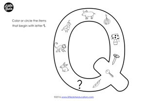 preschool letter q activities and worksheets