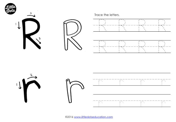 preschool letter r activities and worksheets