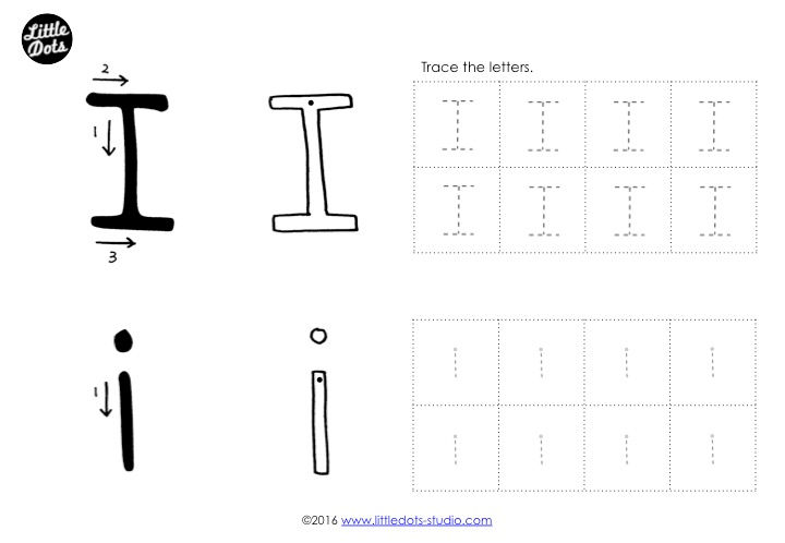 Preschool Letter I Activities and Worksheets