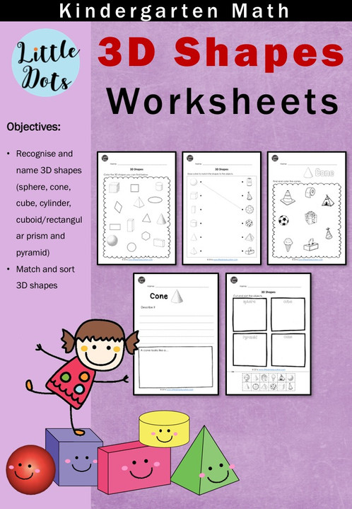 kindergarten 3d worksheets for free Little Shapes 3D Worksheets Kindergarten for (Solid) kindergarten 3d worksheets for free Little Shapes 3D Worksheets Kindergarten for (Solid)