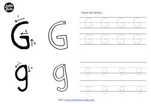 Preschool Letter G Activities and Worksheets