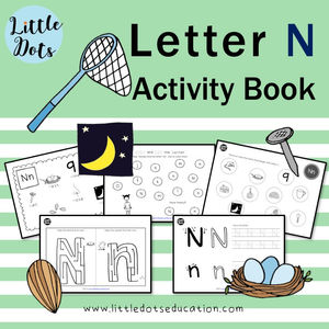 Preschool Letter N Activities and Worksheets