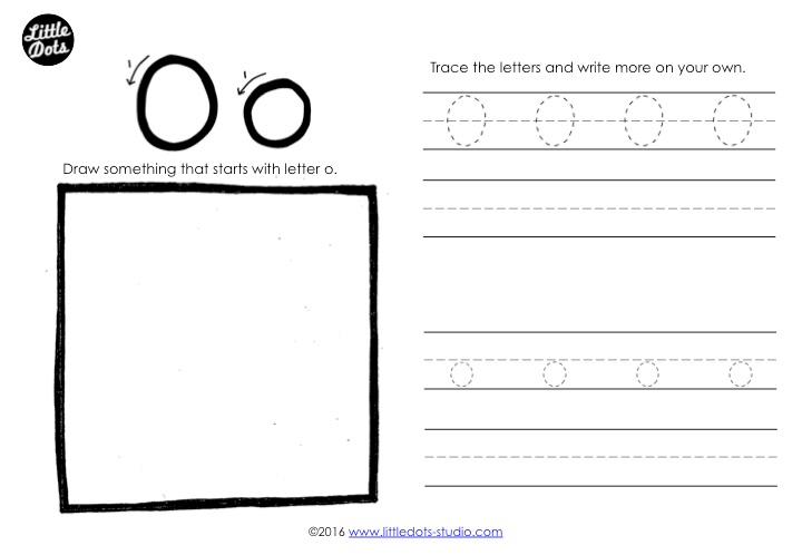 preschool letter o activities and worksheets