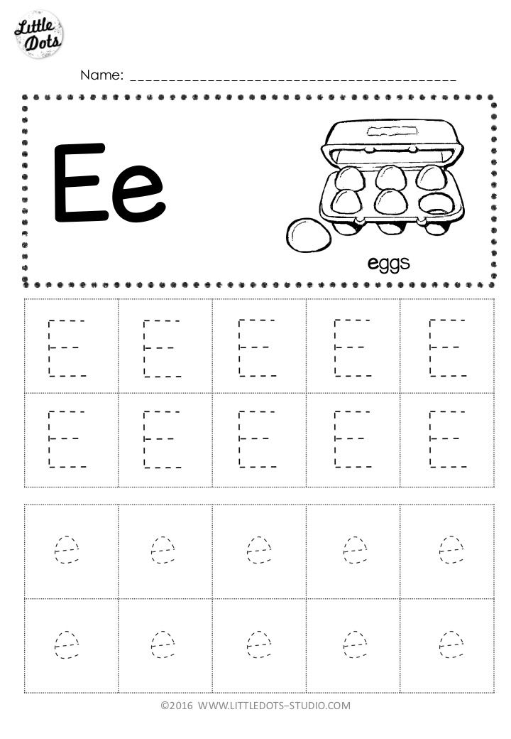 Free Letter E Tracing Worksheets Free Letter E Tracing Worksheets