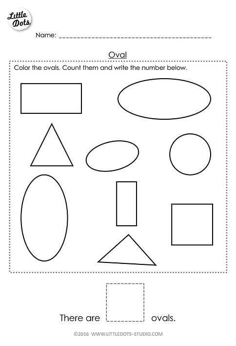 free preschool math printables little dots education