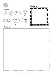 Preschool journal free printable