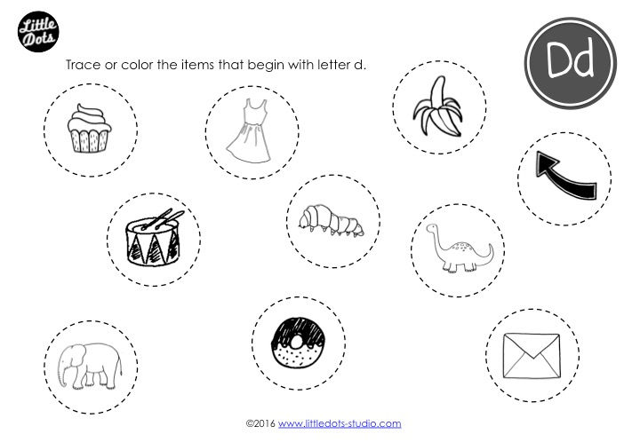 Preschool Letter D Activities and Worksheets