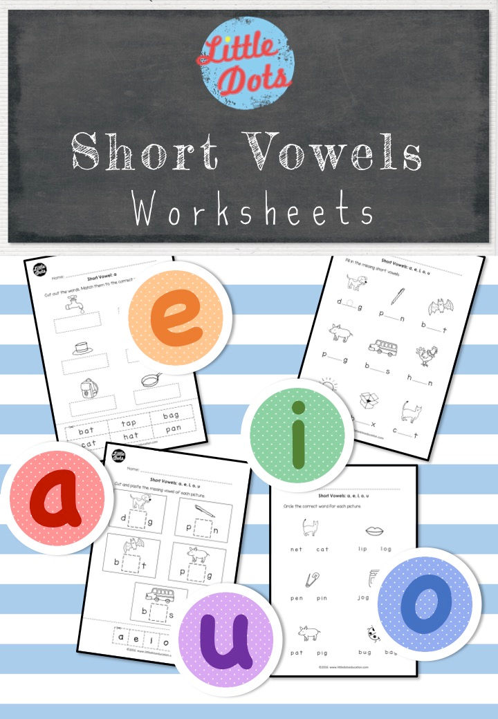 Short Vowels Worksheets