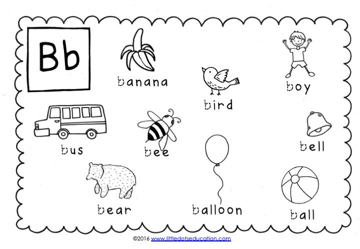 Free letter A poster