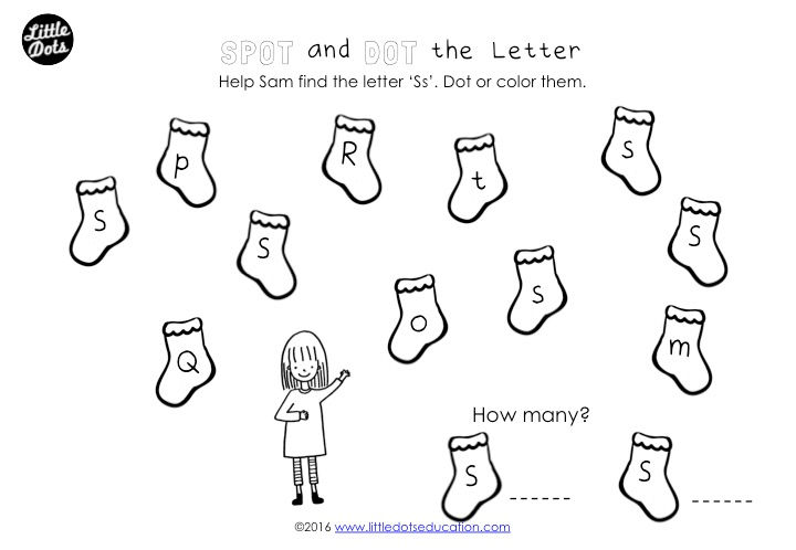 Preschool Letter S Activities and Worksheets