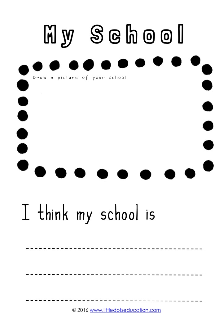 All about Me Book Printable