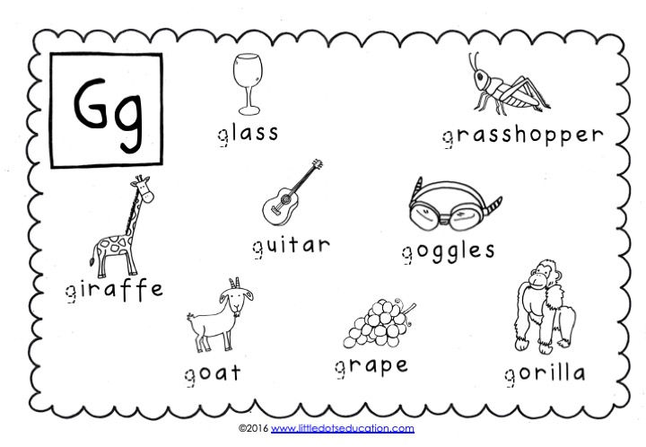 Free letter A poster